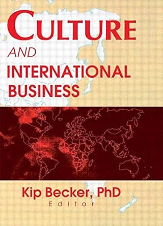 culture and international business by kip becker 1st edition  b01jxr76m0