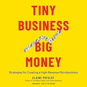 tiny business big money strategies for creating a high revenue microbusiness unabridged edition elaine