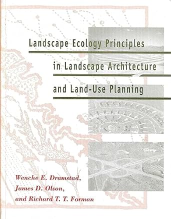 landscape ecology principles in landscape architecture and land use planning 1st edition wenche dramstad