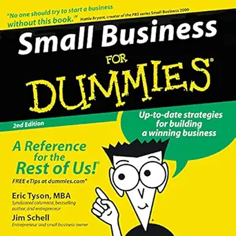 small business for dummies 1st edition eric tyson ,brett barry ,harperaudio b0000546rn