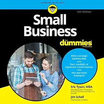 small business for dummies 1st edition eric tyson mba ,jim schell ,mike chamberlain ,gildan media, llc