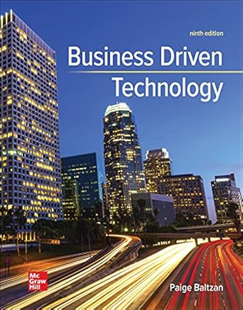 loose leaf for business driven technology 9th edition paige baltzan 1264218818, 978-1264218813