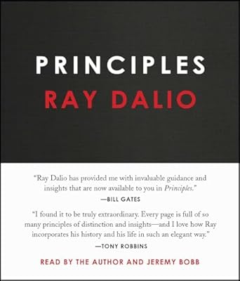 principles life and work unabridged edition ray dalio ,jeremy bobb 1508243247, 978-1508243243