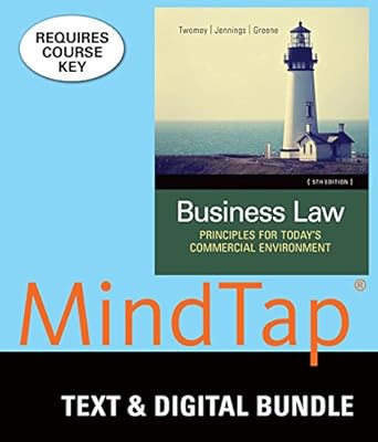 bundle business law principles for todays commercial environment loose leaf version 5th + mindtap business