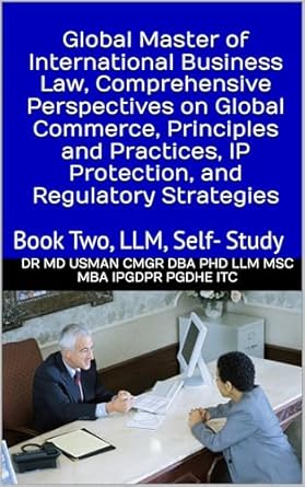global master of international business law comprehensive perspectives on global commerce principles and