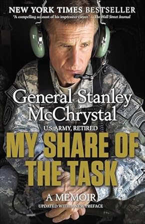 my share of the task a memoir 1st edition stanley mcchrystal 159184682x, 978-1591846826