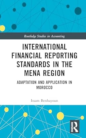 international financial reporting standards in the mena region 1st edition issam benhayoun 1032815175,