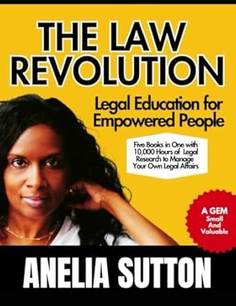 the law revolution legal education for empowered people 1st edition anelia sutton b0dpdns8vc, 979-8301885495