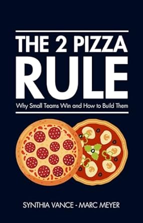 the 2 pizza rule why small teams win and how to build them 1st edition synthia vance ,marc meyer b0dybl278d