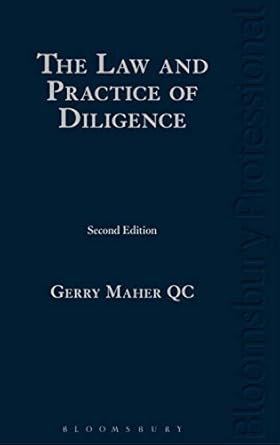 the law and practice of diligence 1st edition gerry maher 1847660800, 978-1847660800