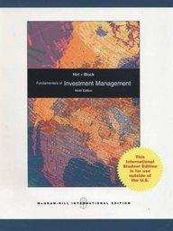 fundamentals of investment management 1st edition stanleyb block 0071283765, 978-0071283762