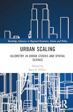 urban scaling 1st edition luca s d'acci 1032264403, 978-1032264400