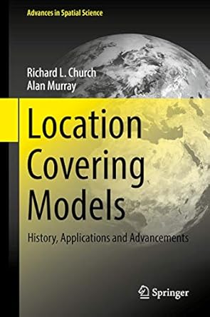 location covering models history applications and advancements 1st edition richard l church ,alan murray