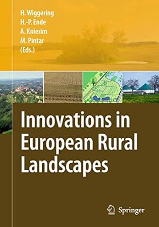 innovations in european rural landscapes 1st edition hubert wiggering ,hans peter ende ,andrea knierim
