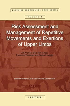 risk assessment and management of repetitive movements and exertions of upper limbs job analysis ocra risk