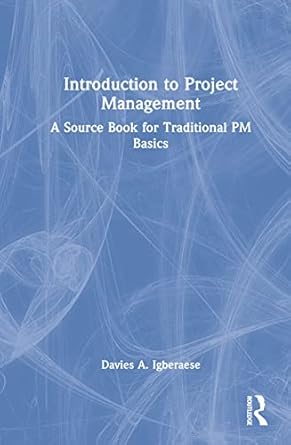 introduction to project management 1st edition davies a igberaese 1032137371, 978-1032137377
