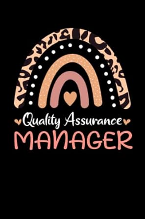 quality assurance manager rainbow leopard appreciation project and product management lined notebook /