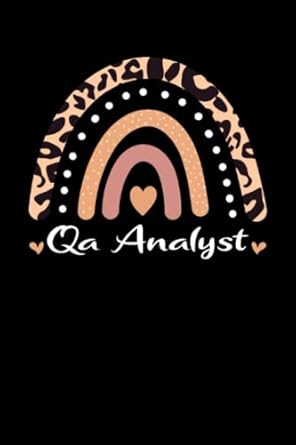 qa analyst rainbow leopard appreciation project and product management lined notebook / journal gift 120