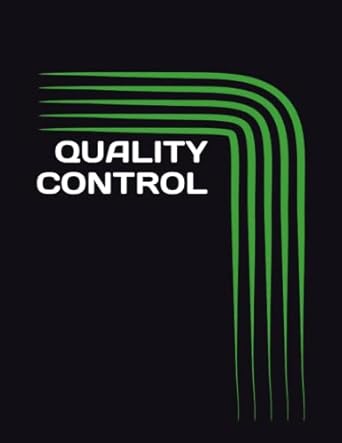 quality control 120 page 8 5 x11 journal notes actions ideas checklists log 1st edition just visualize it