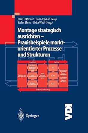 montage strategisch ausrichten praxisbeispiele marktorientierter prozesse und strukturen 1st edition klaus