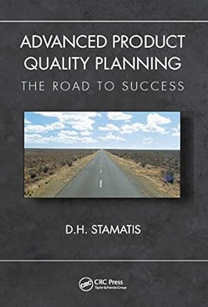 advanced product quality planning 1st edition d h stamatis 1138394580, 978-1138394582