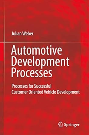 automotive development processes 2009th edition weber 3642012523, 978-3642012525