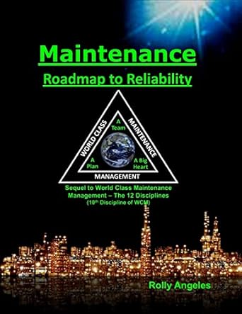 maintenance roadmap to reliability sequel to world class maintenance management the 12 disciplines 1st