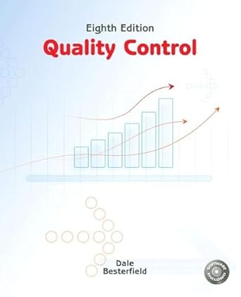 quality control 1st edition dale h besterfield 0135000955, 978-0135000953
