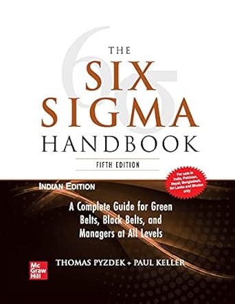 six sigma handbook 1st edition keller paul a pyzdek thomas 9354601960, 978-9354601965