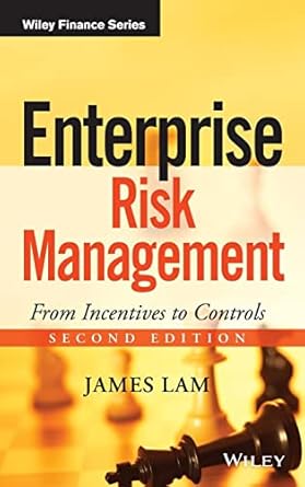 enterprise risk management from incentives to controls 1st edition james lam 111841361x, 978-1118413616