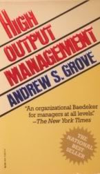 high output management 1st edition andrew s grove 0394728270, 978-0394728278