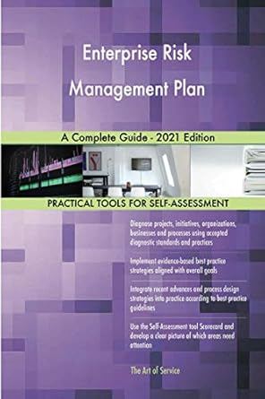 enterprise risk management plan a complete guide 2021st edition the art of service enterprise risk management