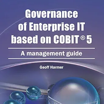 governance of enterprise it based on cobit 5 1st edition geoff harmer ,malk williams ,it governance
