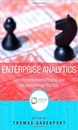 enterprise analytics optimize performance process and decisions through big data 1st edition thomas h