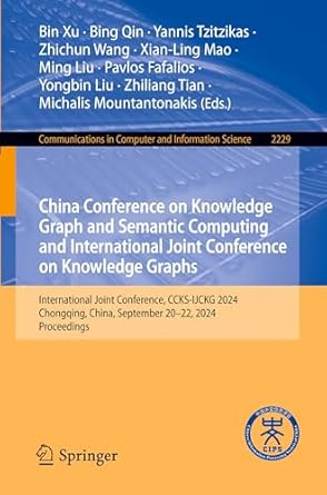 china conference on knowledge graph and semantic computing and international joint conference on knowledge