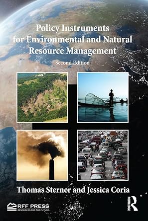 policy instruments for environmental and natural resource management 1st edition thomas sterner ,jessica