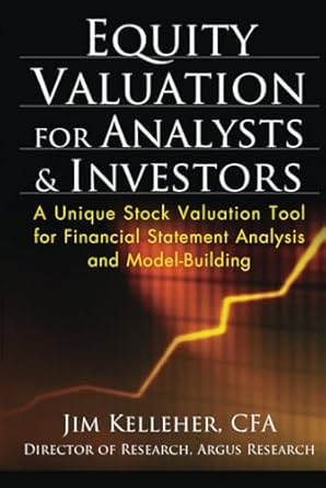 equity valuation for analysts and investors 1st edition kelleher 0071639233, 978-0071639231
