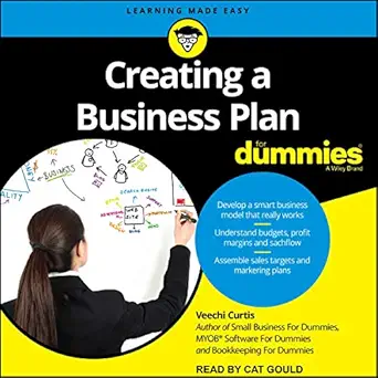 creating a business plan for dummies 1st edition veechi curtis ,cat gould ,tantor audio b07z46n179