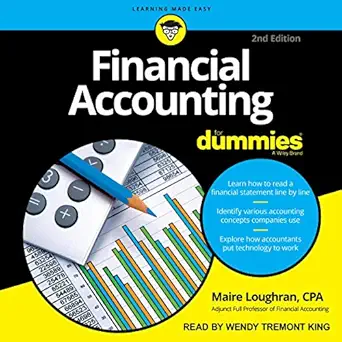financial accounting for dummies 1st edition maire loughran ,wendy tremont king ,tantor audio b091bhmq3c
