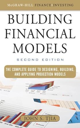 building financial models 2nd edition john s tjia b002u2dq4s, 978-0071608909