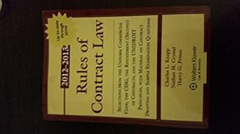 rules of contract law 2012 2013 selections from the uniform commercial code the cisg the restatement of