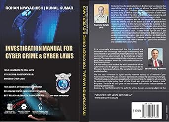investigation manual for cyber crime and cyber laws 1st edition rohan nyayadhish ,kunal kumar b00ylnjs8m,