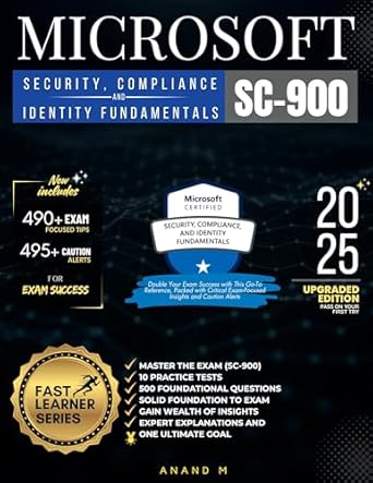microsoft security compliance and identity fundamentals master the exam 10 practice tests 500 foundational