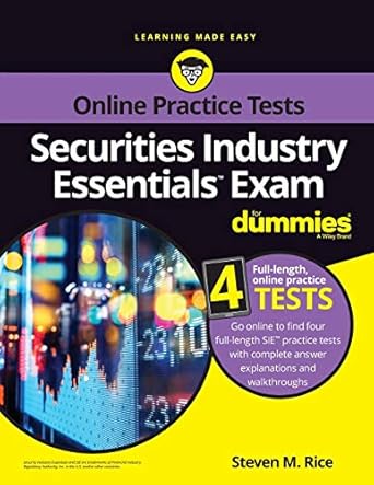 securities industry essentials exam for dummies with online practice 1st edition steven m rice 1119545005,