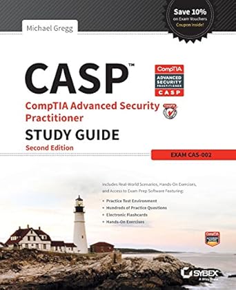 casp comptia advanced security practitioner study guide 2nd edition michael gregg 1118930843, 978-1118930847