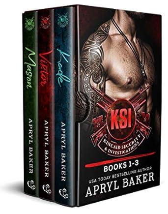 kincaid security and investigations books 1 3 1st edition apryl baker b07ycw15y1