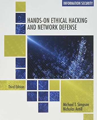 bundle hands on ethical hacking and network defense 3rd + mindtap information security 1 term printed access