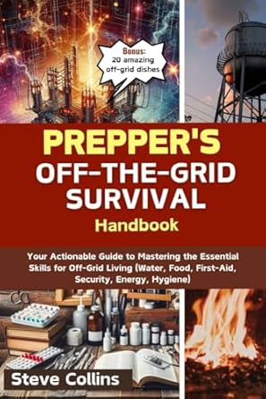 preppers off the grid survival handbook your actionable guide to mastering the essential skills for off grid