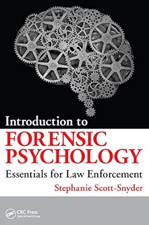 introduction to forensic psychology essentials for law enforcement 1st edition stephanie scott snyder