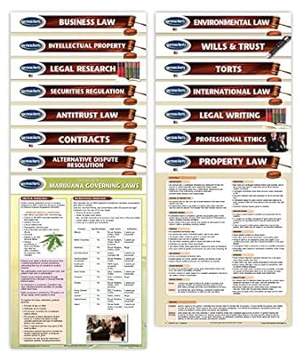 business law and legal charts law students and professionals 15 chart bundle quick reference guide bundle by